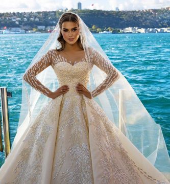 Qué características definen a un vestido de novia corte princesa