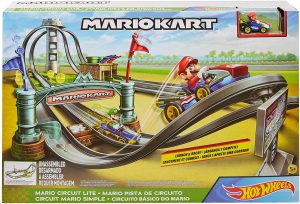 ¿Cuál es la pista de Hot Wheels inspirada en Mario Kart?