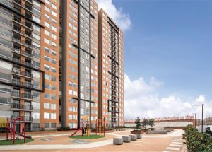 ¿Cuáles son las opciones de vivienda en el conjunto residencial Castilla La Nueva?